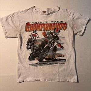 Vtg AMA Supercross Motorcross Motorcycle Indianapolis Championship 90’s T-shirt